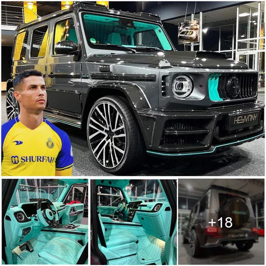 Unveiling the Mighty Mercedes-Benz G-Class W463A: Cristiano Ronaldo’s Personal Ride to Training Grounds