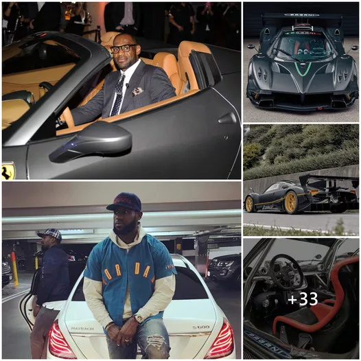 “LeBron James’ Latest Splurge: A $6.5M Pagani Zonda R-007 That Leaves Fans in Awe”