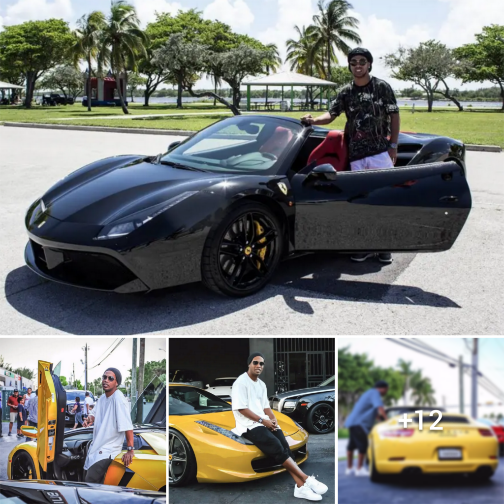 Exploring Ronaldinho’s Luxury Fleet: From a £1.6m Bugatti Veyron to a £264k Rolls-Royce Cullinan