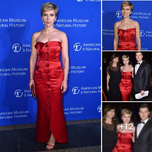 Scarlett Johansson’s Vintage YSL Red Carpet Glamour